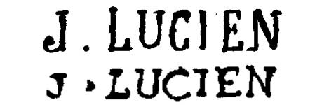 l'estampille du maître ébéniste Jacques-lucien- fabricant de mobilier 18ème siècle