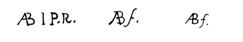 la signature du peintre Antonio--balestra