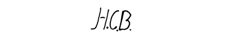 la signature du peintre Henry Charles--brewer-h-c