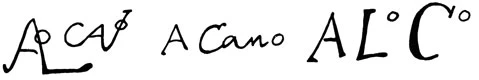 la signature du peintre Alonso--cano