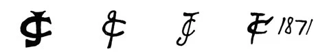 la signature du peintre James--cassie