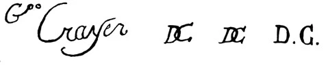 la signature du peintre Jasper (or Caspar)-De-crayer
