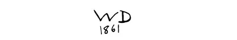 la signature du peintre davis-w