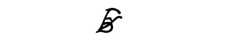 la signature du peintre dyck-f