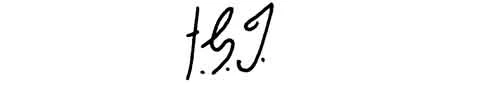 la signature du peintre james