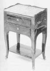 Chevet A tiroirs de mobilier ancien référencé: ID1 1026